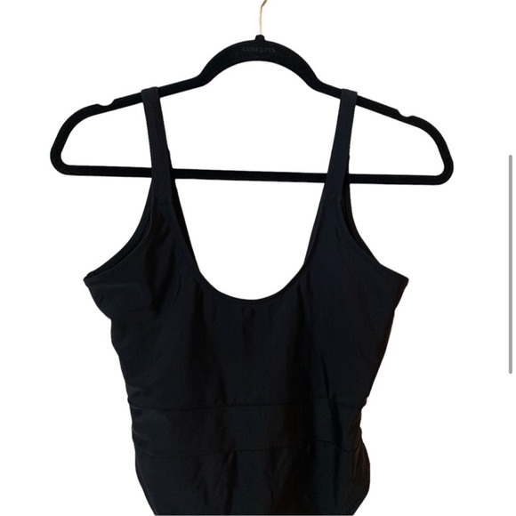MISSGUIDED NWOT Black High Leg Waistband Swimsuit 8 - Picture 9 of 10